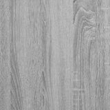 Storage Box with Lid Grey Sonoma 60x40x51.5 cm Engineered Wood 848797