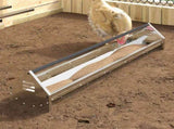Chicken Feeding Trough Silver 108 x 20.5 x 20 cm 874614