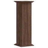 Plant Stand Brown Oak 33x33x100 cm Engineered Wood 852984