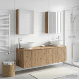 Bathroom Cabinet Set 5 pcs Artisan Oak Engineered Wood 3406494