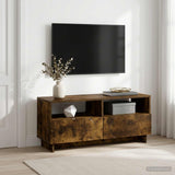 TV Stand 90 x 34.5 x 40 cm Smoked Oak Engineered Wood 8011473