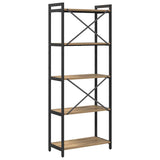 Bookshelf Artisan Oak 60 x 30 x 155 cm Engineered Wood 868388