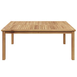 Coffee Table Brown 110 x 110 x 45 cm Solid Teak Wood 42002300