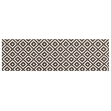 Kitchen Rug Grey and White Diamonds 300 x 60 cm 100% Polyamide 42045721
