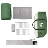 Family Tent with Rainfly Water-resistant 9-Person Green 42042246