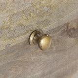 TV Cabinet 100x30x55 cm Solid Mango Wood 286385