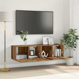 TV Cabinet Set Wall-mounted 2 pcs Multicolour 60 x 30 x 30 cm 875165