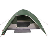 Camping Tent Dome 4-Person Green Waterproof 94719