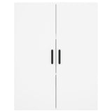Highboard White 69.5x34x180 cm Engineered Wood 3195795