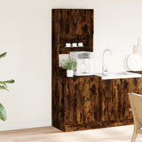 Kitchen Cabinet Smoked Oak 60x50x180 cm Engineered Wood 3276641