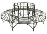 Tree benches 1-Seater 160 x 89 cm Steel 313033