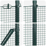 Welded Wire Fence with Spikes 25 x 0.4 m 3352065