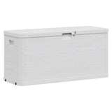 Garden Storage Box 280 L Light Grey 45686