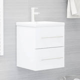 Sink Cabinet White Engineered wood 41x38.5x48 cm Sink Cabinet 804683