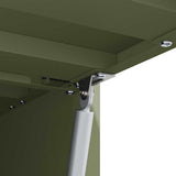 Wall Cabinet for Garage with Gas-lift Door Olive green 883279
