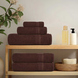 Bath Towels "FROGN" 4 pcs Brown 100x150 cm 360 gsm 136765