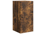 Wall-Mounted Cabinet Smoked Oak 33 x 34.5 x 90 cm 897910