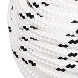 Braided Boat Rope White 20 mmx50 m Polyester 152790