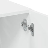 Storage Cabinet White 70x42.5x225 cm Engineered Wood 3281315
