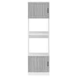 Oven Cabinets 2 pcs Kalmar Grey Sonoma Engineered Wood 3315047