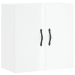 ZNTS Wall Cabinet High Gloss White 60x31x60 cm Engineered Wood 829958