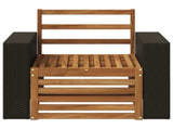 Outdoor Middle Sofa Natural 3438918