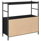 Bookshelf Black oak 80 x 30 x 78.5 cm Engineered Wood 862933