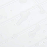 Rectangular Tile 20 pcs White 29 x 23 x 0.08 cm 42021264