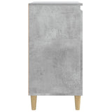 Bedside Cabinets 2 pcs Concrete Grey 40x35x70 cm Engineered Wood 819637