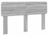 Bed Frame Grey Sonoma 120 x 200 cm Solid Pine Wood 3412101