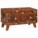 Storage Box with Storage 70 x 35 x 40 cm Solid reclaimed wood 4104572