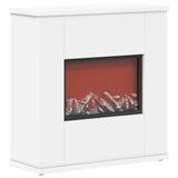 Electric Fireplace White 47 x 18 x 48 cm Engineered wood 8021063