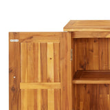 Garden Cabinet 75x35x70 cm Solid Wood Acacia 363452