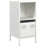 ZNTS Sideboard White 35x39x73.5 cm Cold-rolled Steel 851357