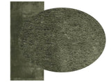 Rug HUARTE Short Pile Soft and Washable Forest Green 80x250 cm 375092
