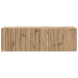 Wall-Mounted TV Cabinet Artisan Oak 98 x 31 x 30 cm 898394
