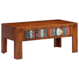 ZNTS Coffee Table 90x50x40 cm Solid Wood Acacia 4016486