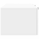Wall-Mounted TV Cabinet High Gloss White 98 x 41 x 30 cm 898189