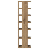 Shoe Cabinets 2 pcs Artisan Oak 28x27x102 cm Engineered Wood 856667