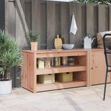 Kitchen Cabinet with Shelf MEPPEL Brown Oak 106 x 55 x 64 cm 868156