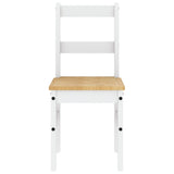 Dining Chairs 2 pcs PANAMA White 40x46x90 cm Solid Wood Pine 4005731