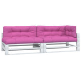Pallet Cushions 5 pcs Pink Fabric 360797