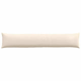 Sofa Pillows 2 pcs Beige 200 x 40 cm Fabric 42013902
