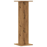 Plant Stands 2 pcs Artisian Oak 30x30x95 cm Engineered Wood 3307881