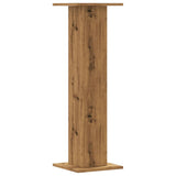 Plant Stands 2 pcs Artisian Oak 30x30x95 cm Engineered Wood 3307881