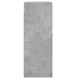 Wall Mounted Cabinets 2 pcs Concrete Grey Engineered Wood 3198013