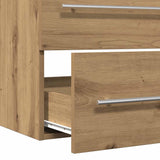 Bathroom Sink Cabinet Artisan Oak 100x38.5x48 cm Engineered Wood 862537