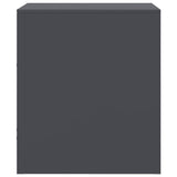 Bedside Cabinet Anthracite 34.5x39x44 cm Steel 841755