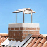 Chimney Hood Silver 40 x 40 x 37.5 cm Stainless Steel 42008433