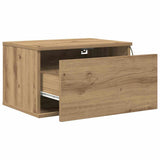 Wall-mounted Bedside Cabinet 2 pcs Artisan Oak 50 x 36 x 30 cm 863081